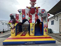 3D Cirkusz csúszdás légvár bérlés rendezvényre